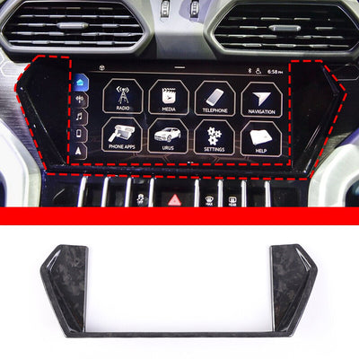 Insert Carbone Forgé Intérieur Lamborghini Urus - packshot studio - Becquet Voiture