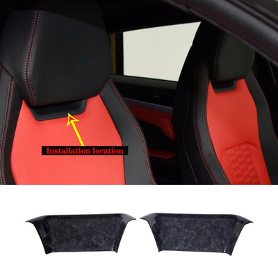 Insert Carbone Forgé Intérieur Lamborghini Urus - vue arrière - Becquet Voiture