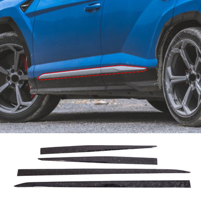 Insert Carbone Forgé Intérieur Lamborghini Urus - vue de profil 2 - Becquet Voiture