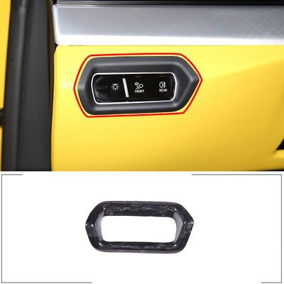 Insert Carbone Forgé Intérieur Lamborghini Urus - vue rapprochée 2 - Becquet Voiture