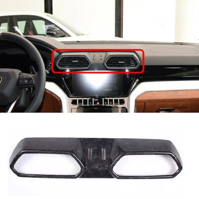 Insert Carbone Forgé Intérieur Lamborghini Urus - vue rapprochée - Becquet Voiture