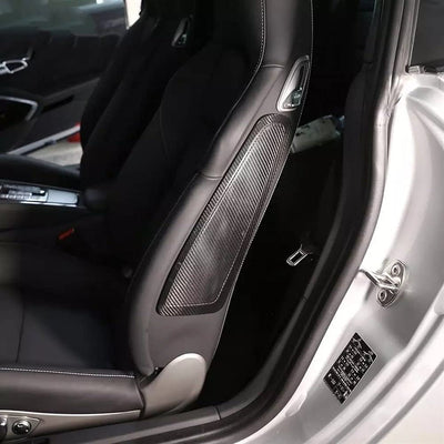 Insert Carbone Siège Porsche 911 991 - vue arrière - Becquet Voiture