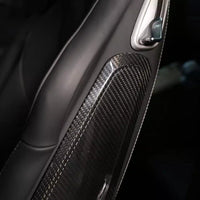 Insert Carbone Siège Porsche 911 991 - vue de profil - Becquet Voiture