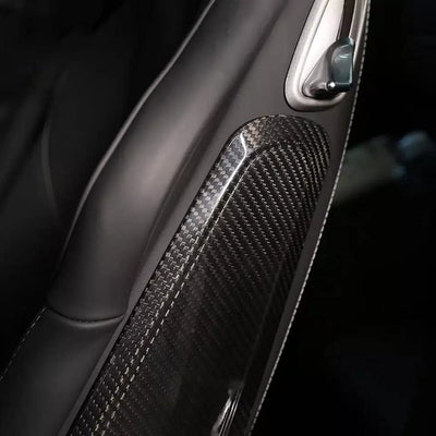 Insert Carbone Siège Porsche 911 991 - vue de profil - Becquet Voiture