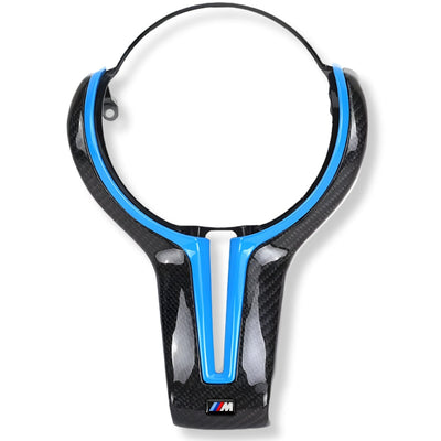 Insert Carbone Volant BMW F10 F20 F30 F80 - vue de face - Becquet Voiture