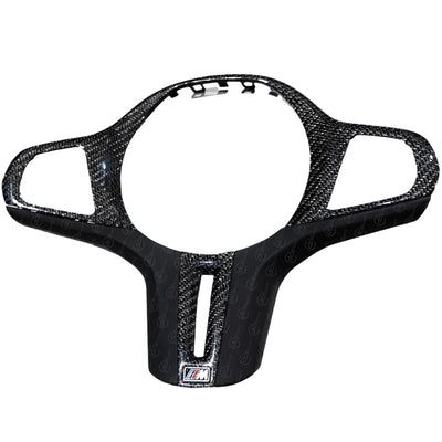 Insert Carbone Volant BMW G20 G30 G80 - vue de face - Becquet Voiture