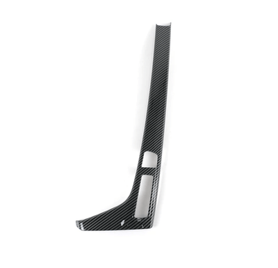 Insert console centrale carbone Audi A5 B9 - installé sur véhicule - Becquet Voiture