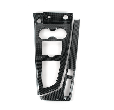 Insert console centrale carbone Audi A5 B9 - packshot studio - Becquet Voiture
