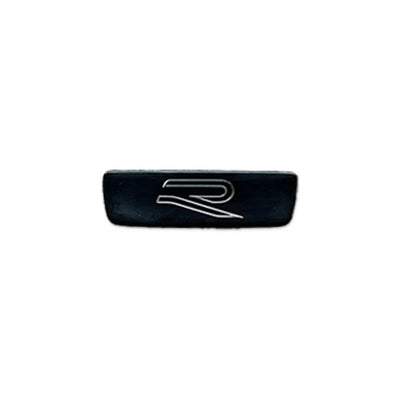 Insert Logo Volant VW Golf 7 GTI R - installé sur véhicule - Becquet Voiture
