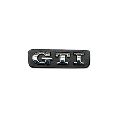Insert Logo Volant VW Golf 7 GTI R - packshot studio - Becquet Voiture
