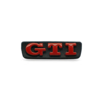 Insert Logo Volant VW Golf 7 GTI R - vue arrière - Becquet Voiture