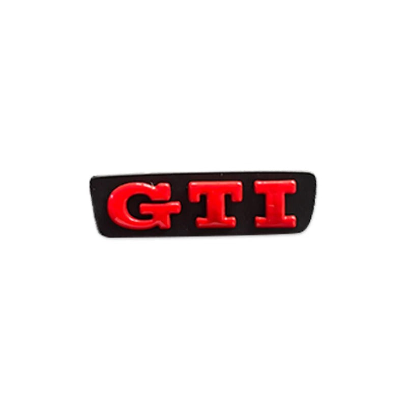 Insert Logo Volant VW Golf 7 GTI R - vue de face - Becquet Voiture