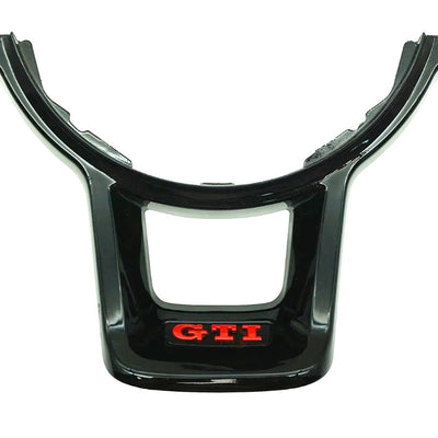 Insert Logo Volant VW Golf 7 GTI R - vue de profil - Becquet Voiture