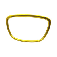 Multicolor 4-Spoke Audi Steering Wheel Insert - studio packshot - Becquet Voiture