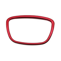 Multicolor 4-Spoke Audi Steering Wheel Insert - front view - Becquet Voiture