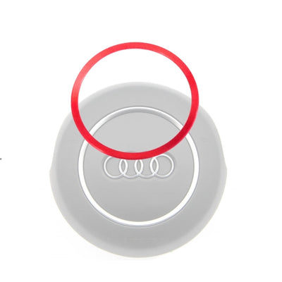 Insert Volant Audi Rond Airbag 76mm 92mm - détail du montage - Becquet Voiture