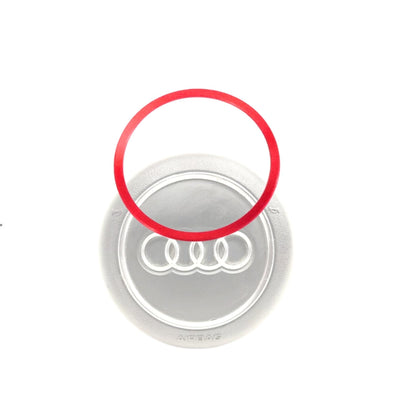 Insert Volant Audi Rond Airbag 76mm 92mm - packshot studio - Becquet Voiture