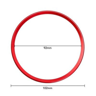 Insert Volant Audi Rond Airbag 76mm 92mm - vue rapprochée - Becquet Voiture