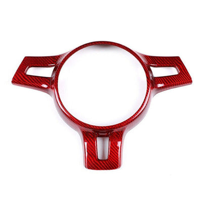 Insert Volant Carbone Porsche 911 991 - vue de trois-quarts - Becquet Voiture