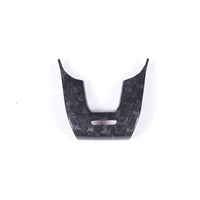 Forged Fiber Carbon Steering Wheel Insert Urus - fitted on vehicle - Becquet Voiture