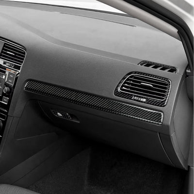 Inserts Carbone 3D VW Golf 7 GTI R - installé sur véhicule - Becquet Voiture