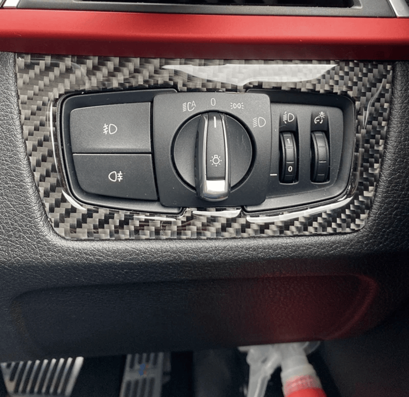 Carbon-Einsätze BMW 3er F30 - Draufsicht - Becquet Voiture