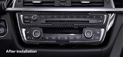 Inserts carbone BMW Série 4 F32 - packshot studio - Becquet Voiture
