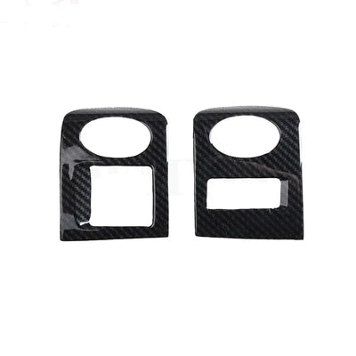 Inserts Carbone Imitation Audi TT 8J - vue de face 2 - Becquet Voiture