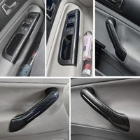 Carbon Fiber Inserts Imitation VW Golf 4 2mm - studio packshot - Becquet Voiture