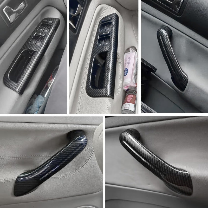 Carbon Fiber Inserts Imitation VW Golf 4 2mm - studio packshot - Becquet Voiture