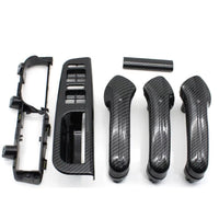 Carbon Fiber Inserts Imitation VW Golf 4 2mm - front view 2 - Becquet Voiture