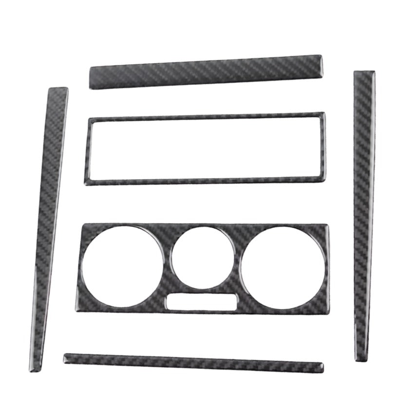 Inserts Carbone Imitation VW Golf 4 2mm - vue de face - Becquet Voiture