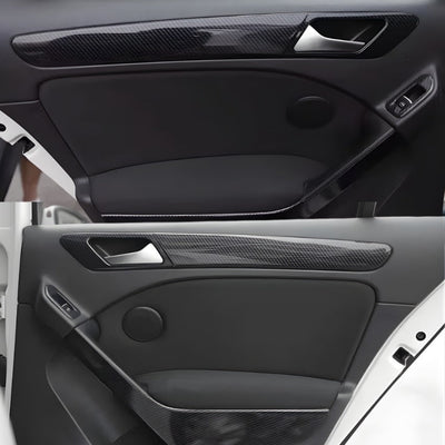 Inserts Carbone Imitation VW Golf 6 2mm - installé sur véhicule - Becquet Voiture