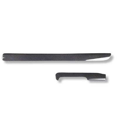 Inserts Carbone Imitation VW Golf 6 2mm - vue de dessus - Becquet Voiture