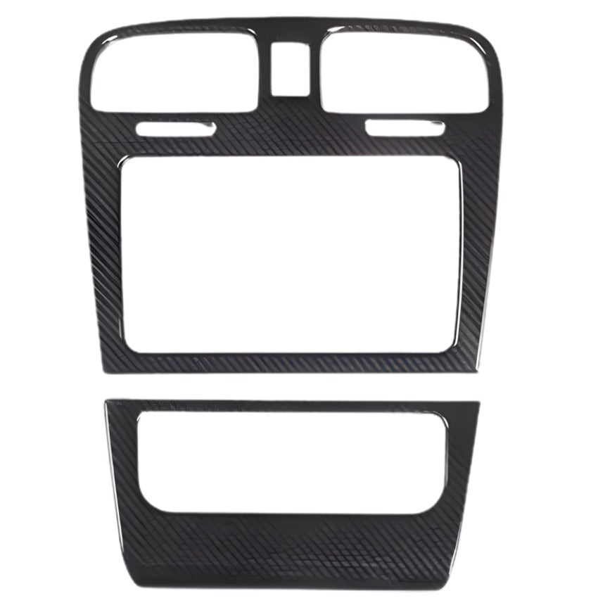 Inserts Carbone Imitation VW Golf 6 2mm - vue de face - Becquet Voiture