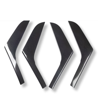 Inserts Carbone Imitation VW Golf 6 2mm - vue rapprochée - Becquet Voiture