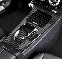 Carbon fiber inserts Mercedes A-Class W177 CLA C118 - rear view - Becquet Voiture