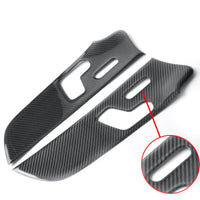 Carbon fiber inserts Mercedes A-Class W177 CLA C118 - top view - Becquet Voiture