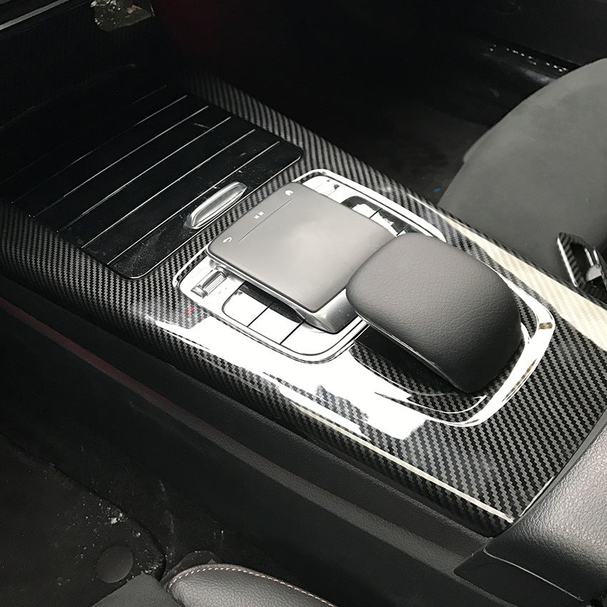 Inserts carbone Mercedes Classe A W177 CLA C118 - vue de face - Becquet Voiture