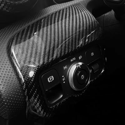 Inserts Carbone Mercedes Classe A W177 - installé sur véhicule - Becquet Voiture
