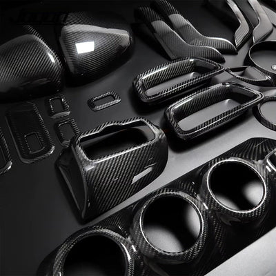 Inserts Carbone Mercedes Classe A W177 - vue de face - Becquet Voiture