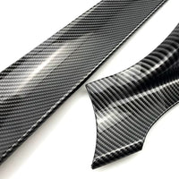 Inserts carbone Mercedes Classe C W205 - installé sur véhicule - Becquet Voiture