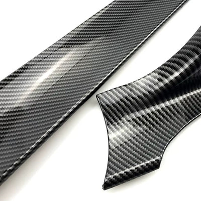 Inserts carbone Mercedes Classe C W205 - installé sur véhicule - Becquet Voiture