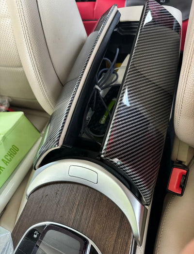 Inserts carbone Mercedes GLC W253 - installé sur véhicule 2 - Becquet Voiture
