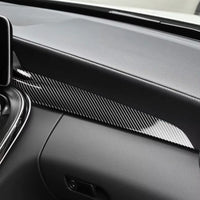 Carbon fiber inserts Mercedes GLC W253 - front view - Becquet Voiture