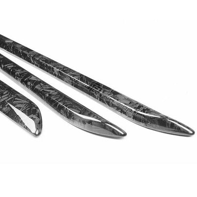 Inserts Carbone Portes Tableau Bord Audi A3 S3 RS3 8V - packshot studio - Becquet Voiture