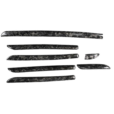 Inserts Carbone Portes Tableau Bord Audi A3 S3 RS3 8V - vue rapprochée - Becquet Voiture