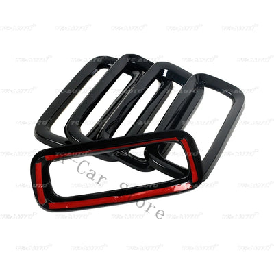 Inserts de Calandre Jeep Renegade 2015-2017 (7 Pièces) - packshot studio - Becquet Voiture