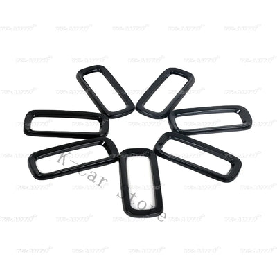 Inserts de Calandre Jeep Renegade 2015-2017 (7 Pièces) - vue arrière - Becquet Voiture