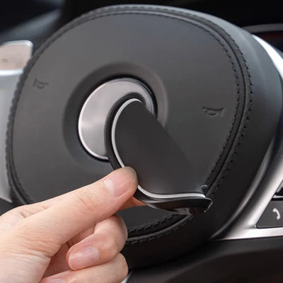 Inserts de Porte-Gobelet Fiat 500 500C 500X 500L (Kit 2 Pièces) - packshot studio - Becquet Voiture